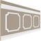 Ekena Millwork 94 1/2"L (Adjustable 40"H to 44"H) Ashford Scalloped Panel Traditional Wainscot Paneling Kit WPKUSC061P040 - alternate 4